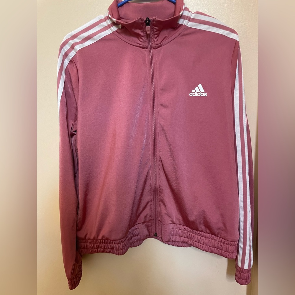 Large Women’s Adidas Pink Jacket